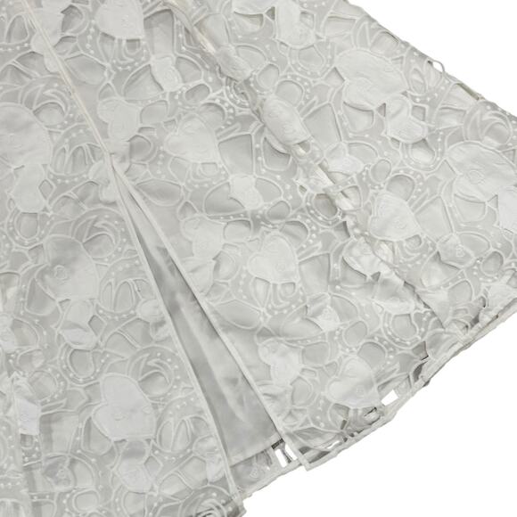 For Love & Lemons Marlene Heart-embroidery Midi Dress - Picture 8 of 10